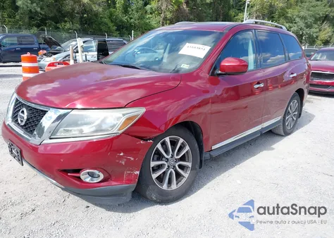 2014 Nissan Pathfinder Platinum/S/Sl/Sv from USA, damaged, VIN 5N1AR2MMXEC672457